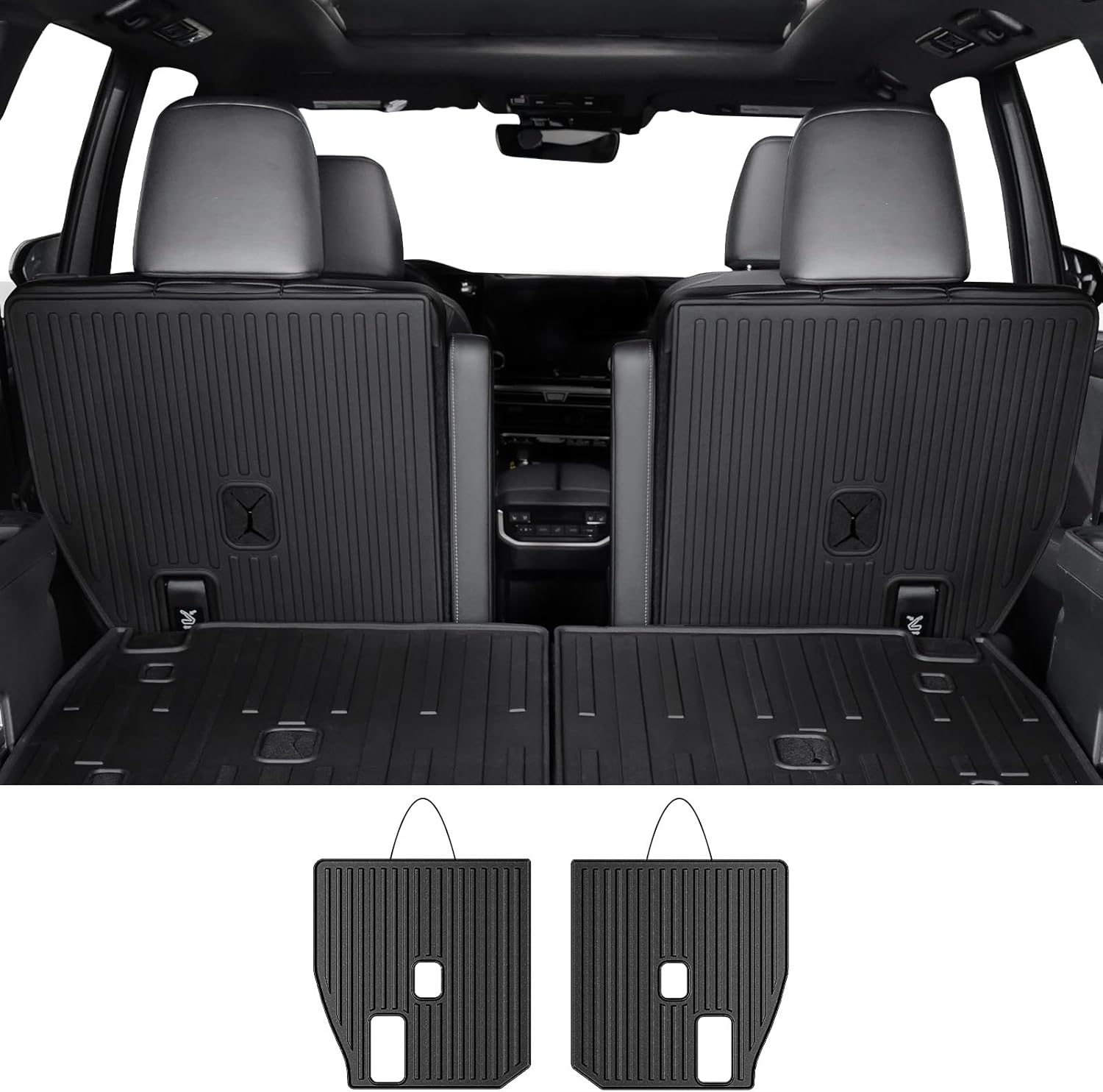 Kick Mats for Grand Highlander Accessories - Custom Fit TPE Mats