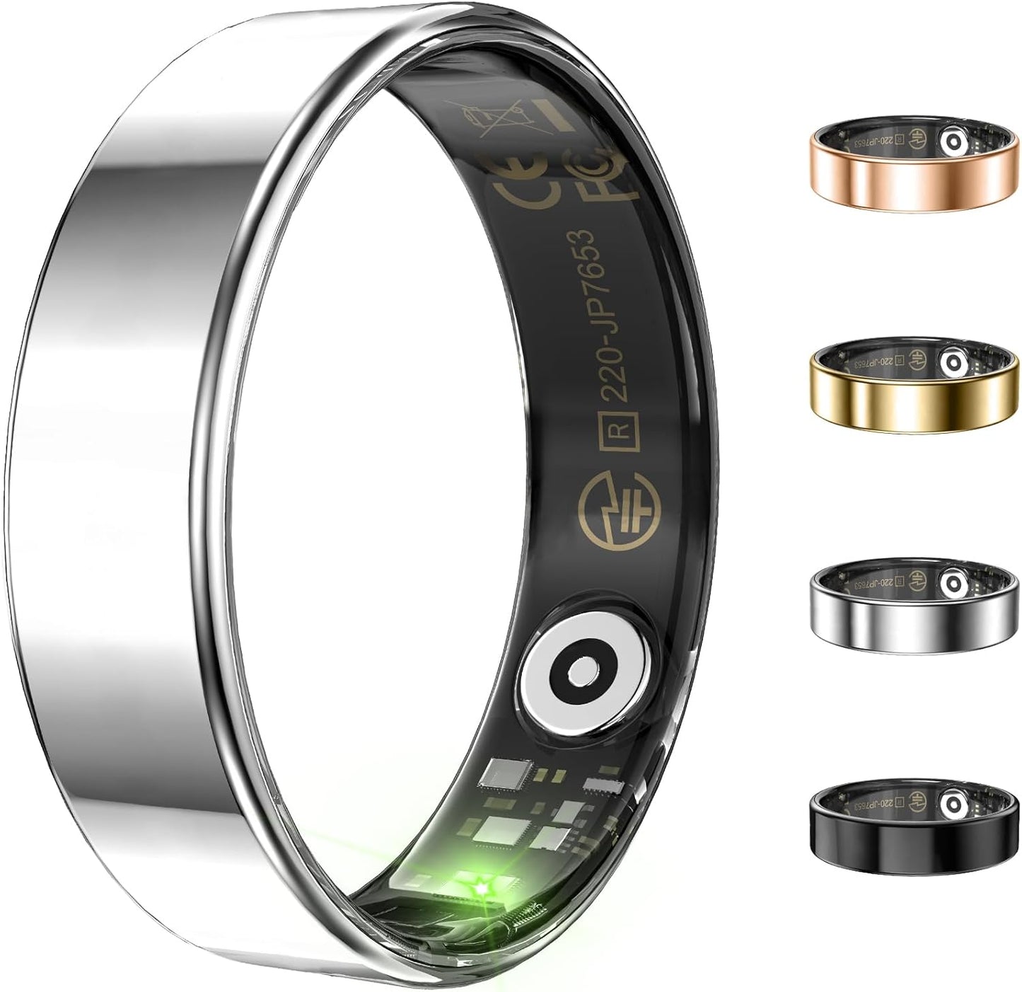 Ultra-thin Health Activity Fitness Tracker Smart Ring for All