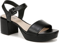 LifeStride Women's Rhythmn Heeled Sandals for Casual Everyday Wear