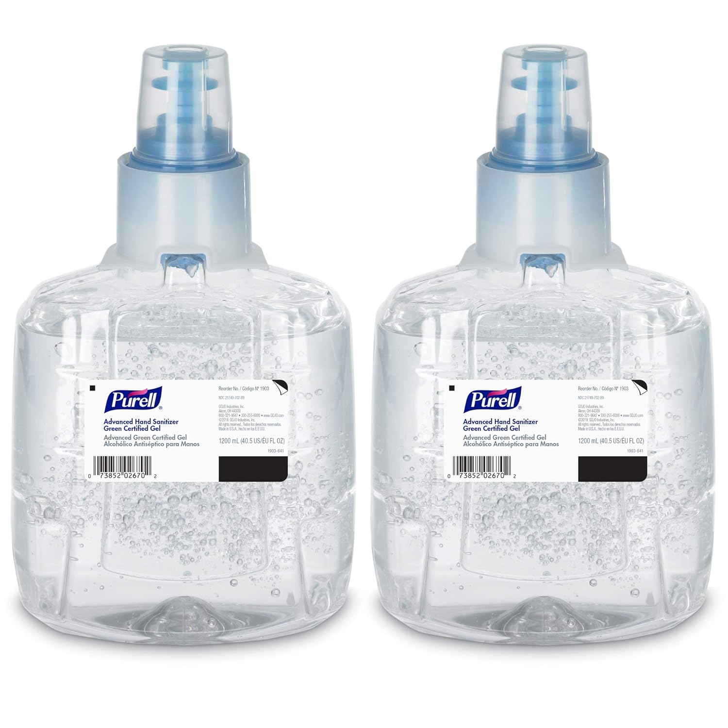Purell Advanced Green Certified Hand Sanitizer Gel Refill Pack