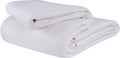 Glamburg 100% Cotton Waffle Thermal Bed Blanket King Size - All Season
