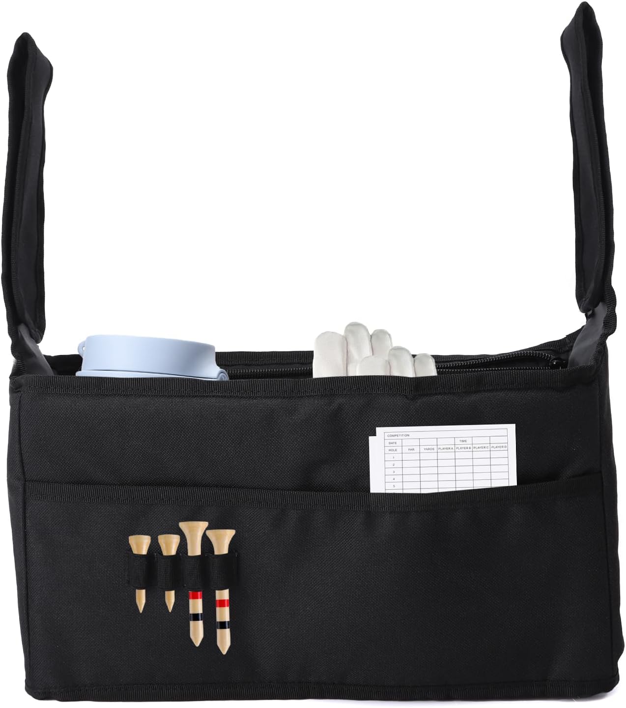 Foldable Golf Cart Organizer - Stay Organized On-The-Go!