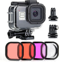 SOONSUN Waterproof Housing Case for GoPro Hero 8 Black - 60M Dive