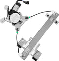 Rear Driver Side Power Window Regulator with Motor - Fits 2007-2014