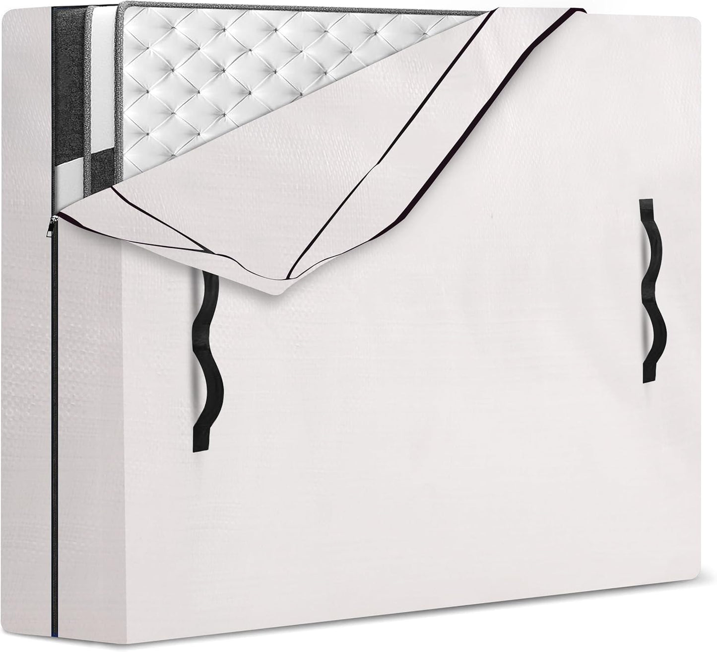 Mattress Bags for Moving and Storage with 8 Handles - Heavy Duty