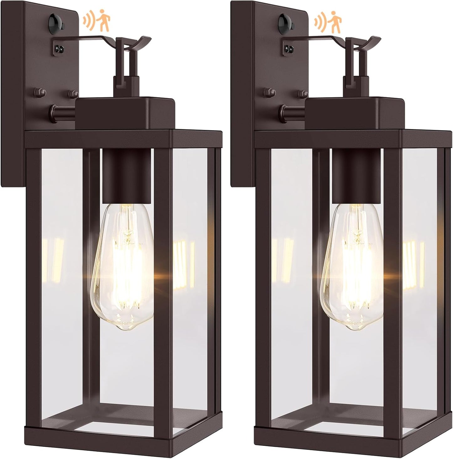 Upgraded Motion Sensor Outdoor Wall Lights for Security & Style