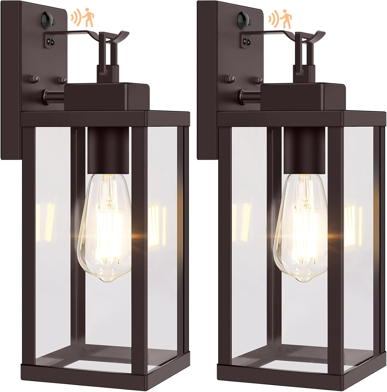 Upgraded Motion Sensor Outdoor Wall Lights for Security & Style