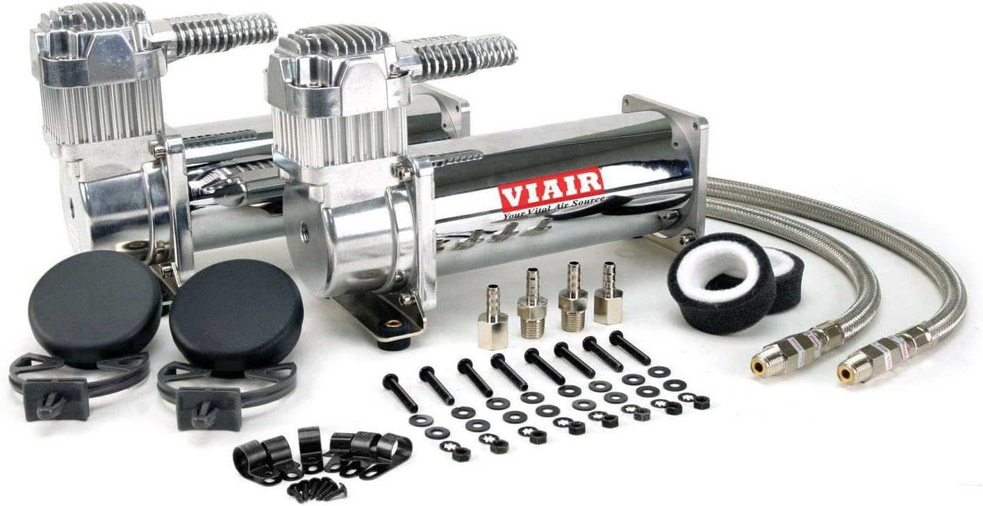 VIAIR 444C Dual Air Compressor for Air Suspension & More