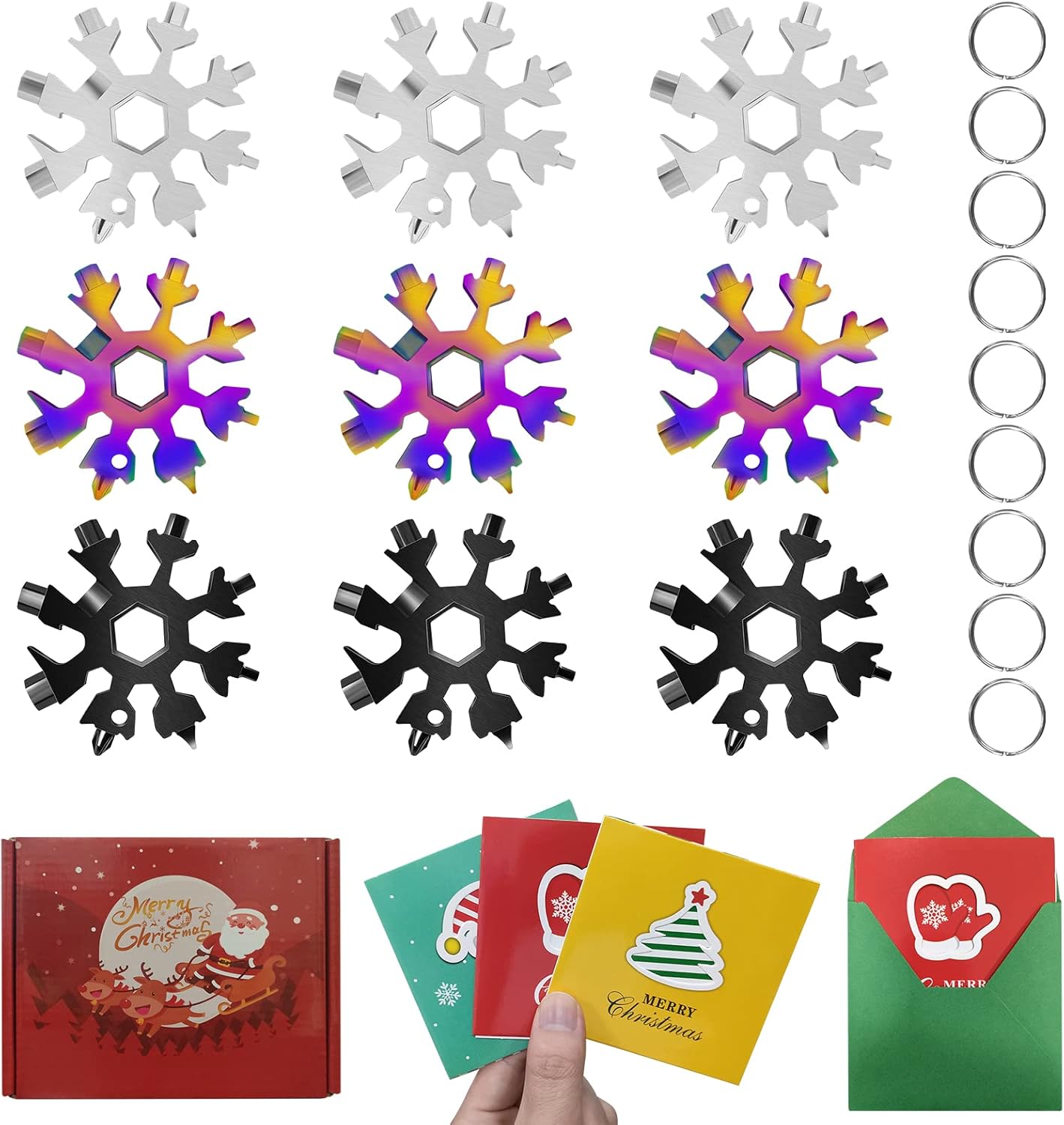 Ultimate 18-in-1 Snowflake Multi-Tool - Rtudan