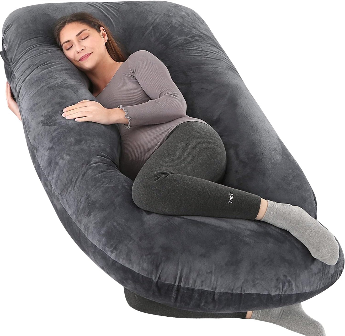 Pregnancy Pillow Full Body 57 Inch Maternity Support for Comfort