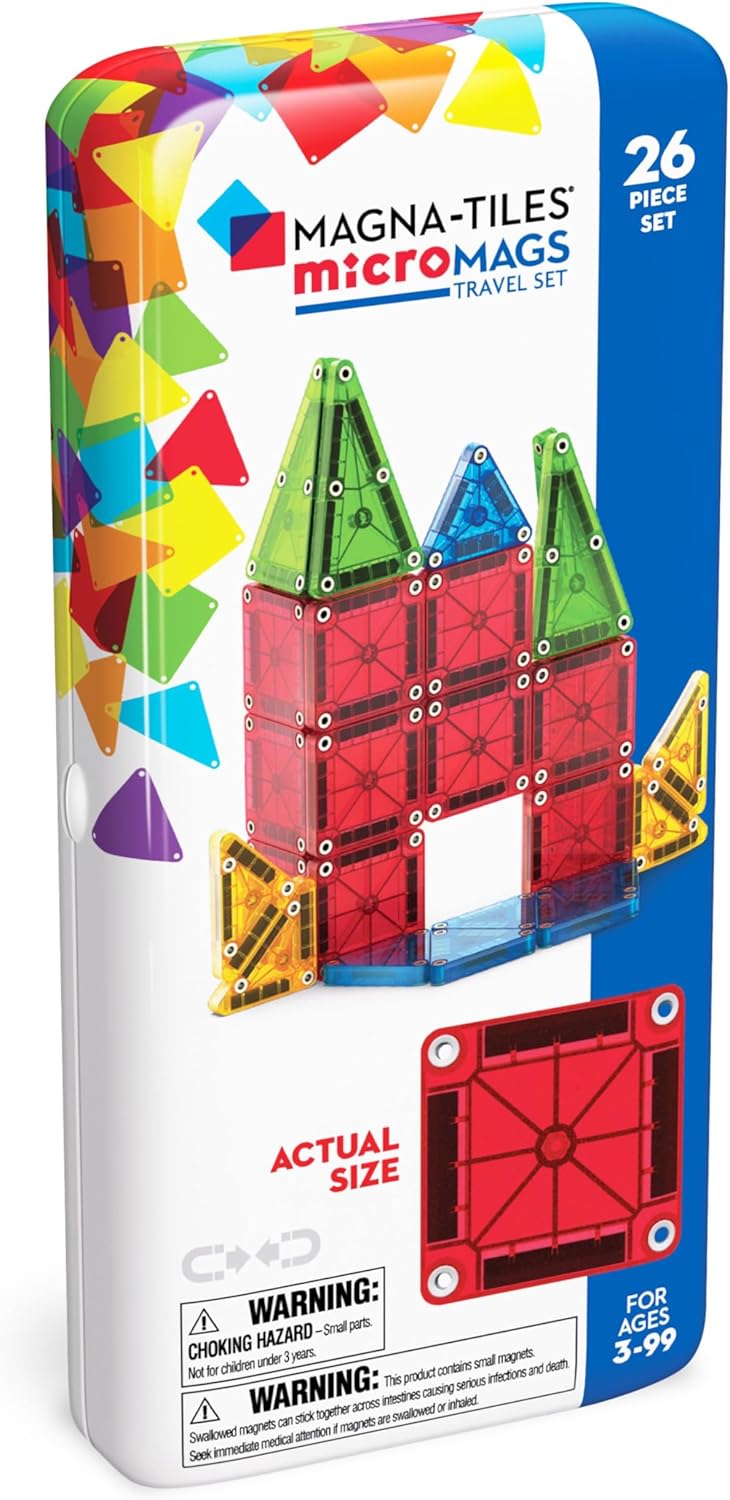 Travel with Creativity: MAGNA-TILES microMAGS Set