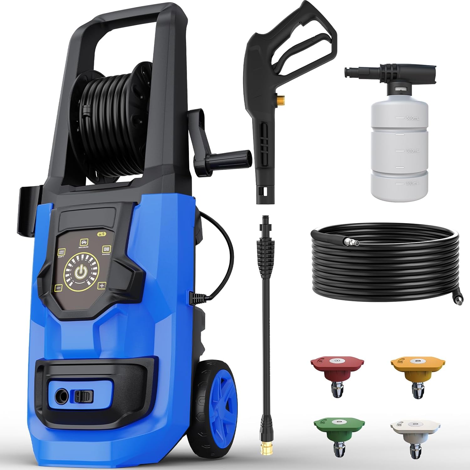 Powerful 5000PSI Electric Pressure Washer for Efficient Cleaning