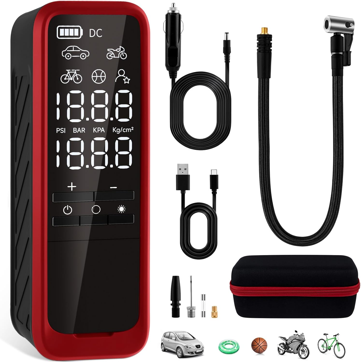 Fast Inflation Cordless Tire Inflator