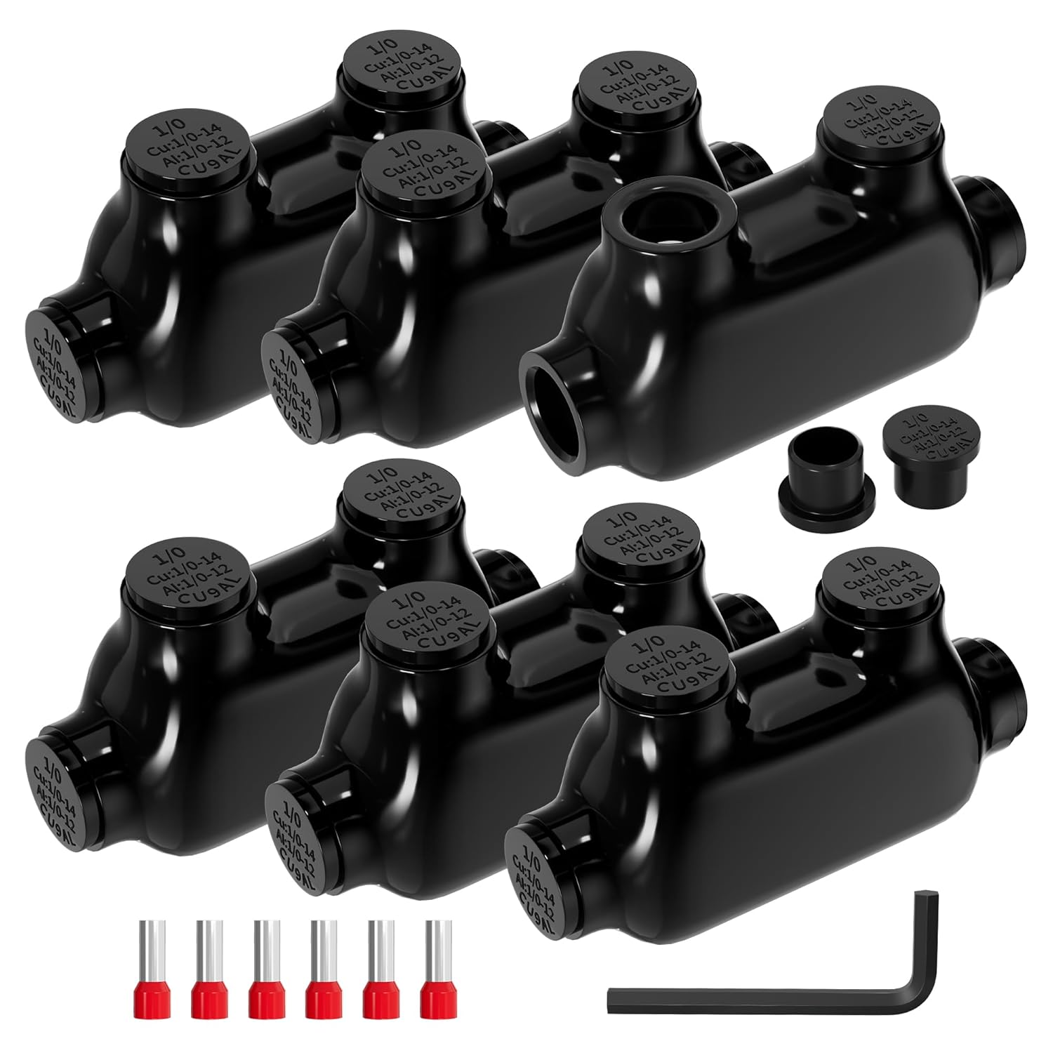 Joinfworld 2 Port Inline Splice Connector for Reliable Wiring