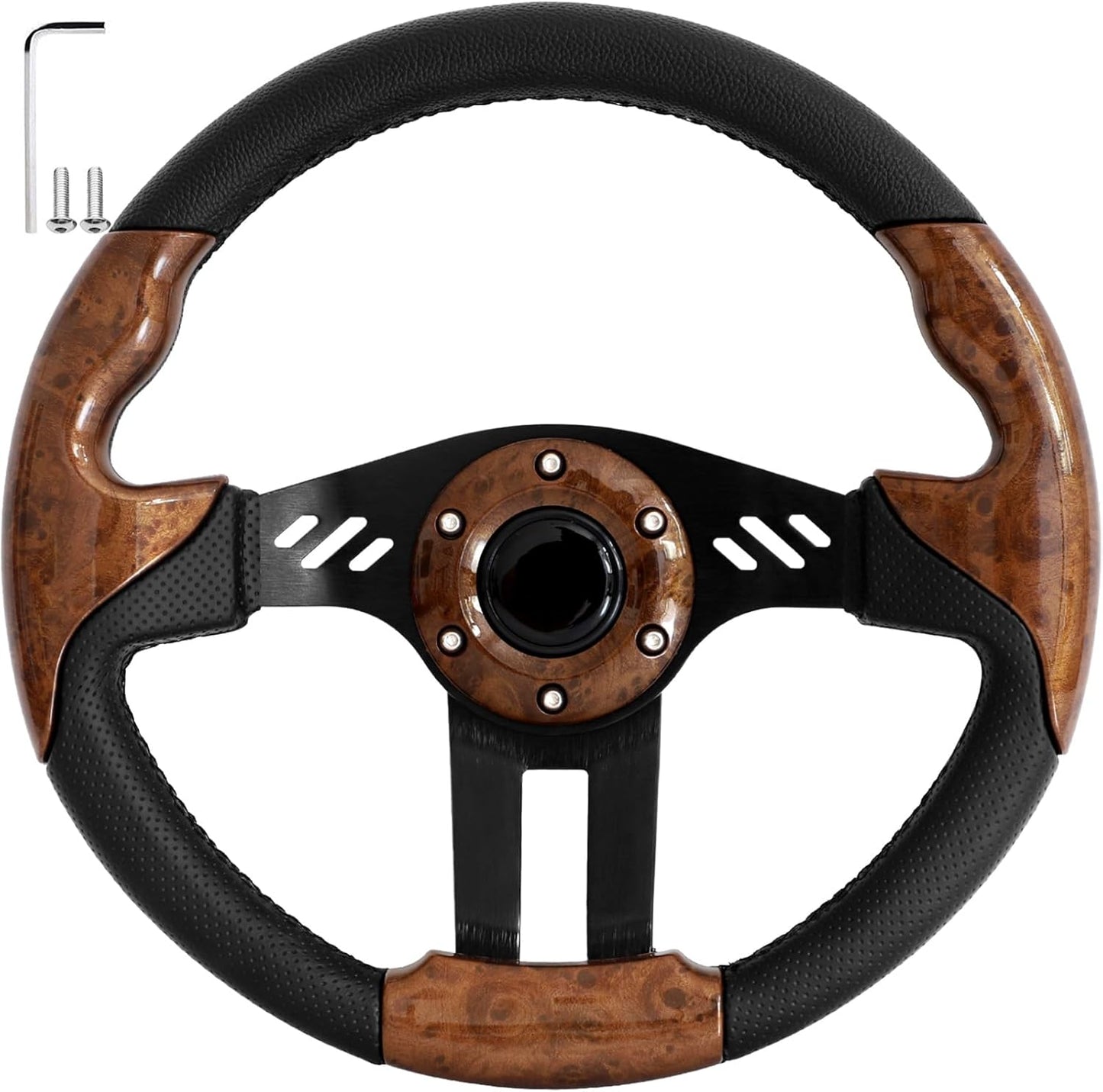 Golf Cart Steering Wheel for EZGO, Club Car, Yamaha Models