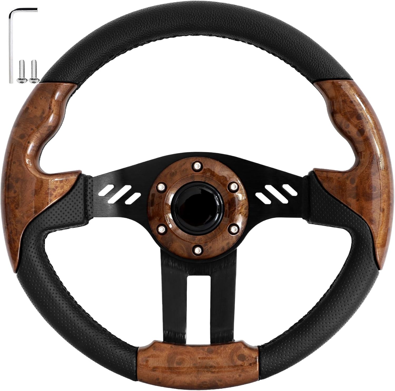 Golf Cart Steering Wheel for EZGO, Club Car, Yamaha Models