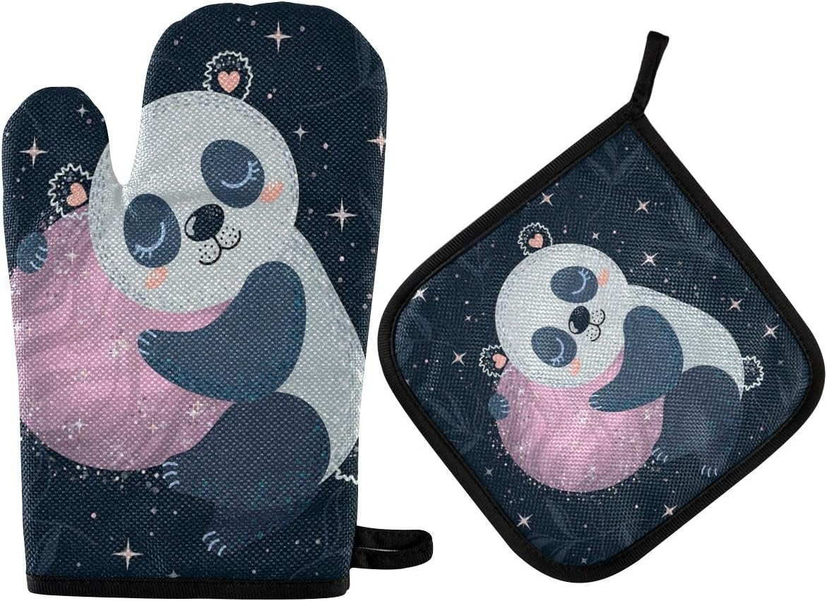 Panda Oven Mitts: Cute & Heat Resistant