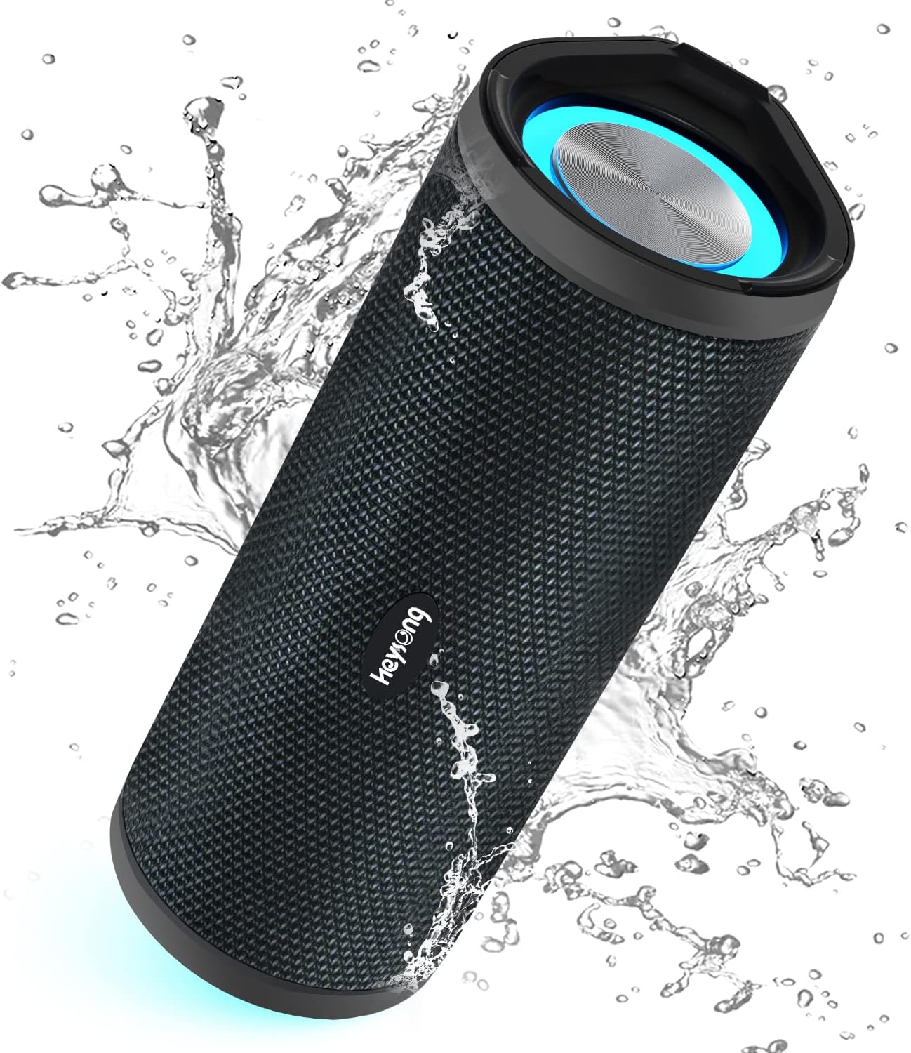 HEYSONG Waterproof Bluetooth Speaker - 40H Playtime