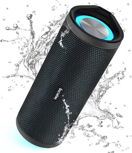HEYSONG Waterproof Bluetooth Speaker - 40H Playtime