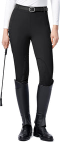SANTINY Women's Horse Riding Pants with Zipper Pockets (Style SX48)