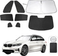 8PCS YYCKE Window Shades for BMW 3 Series 2013-18 - Full UV Protection