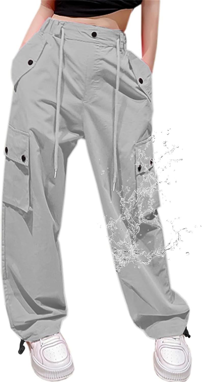 Cromoncent Cargo Pants for Girls & Women - Y2K Style Rave Wear