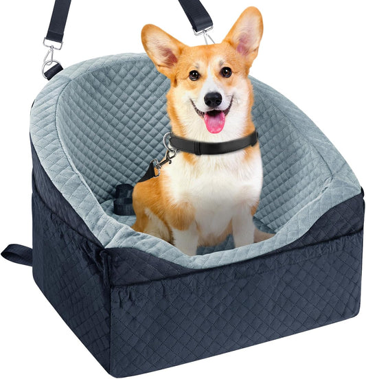 Vivifying Dog Car Seat for Small & Medium Dogs with Safety Features