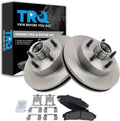 TRQ Front Brake Pad & Rotor Kit Compatible with 1998-2002 Ford Ranger