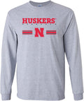 CornBorn Nebraska Huskers Long Sleeve T-Shirts - Classic Fan Wear