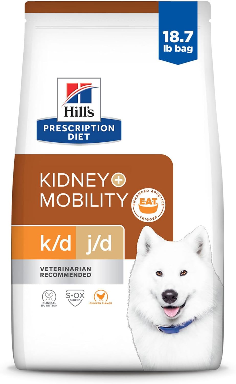 Hill's Prescription Diet k/d + j/d Kidney Care Dry Dog Food
