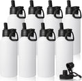 32 oz Insulated Water Bottle 8 Pack - Keeps Cold 24H, Hot 12H