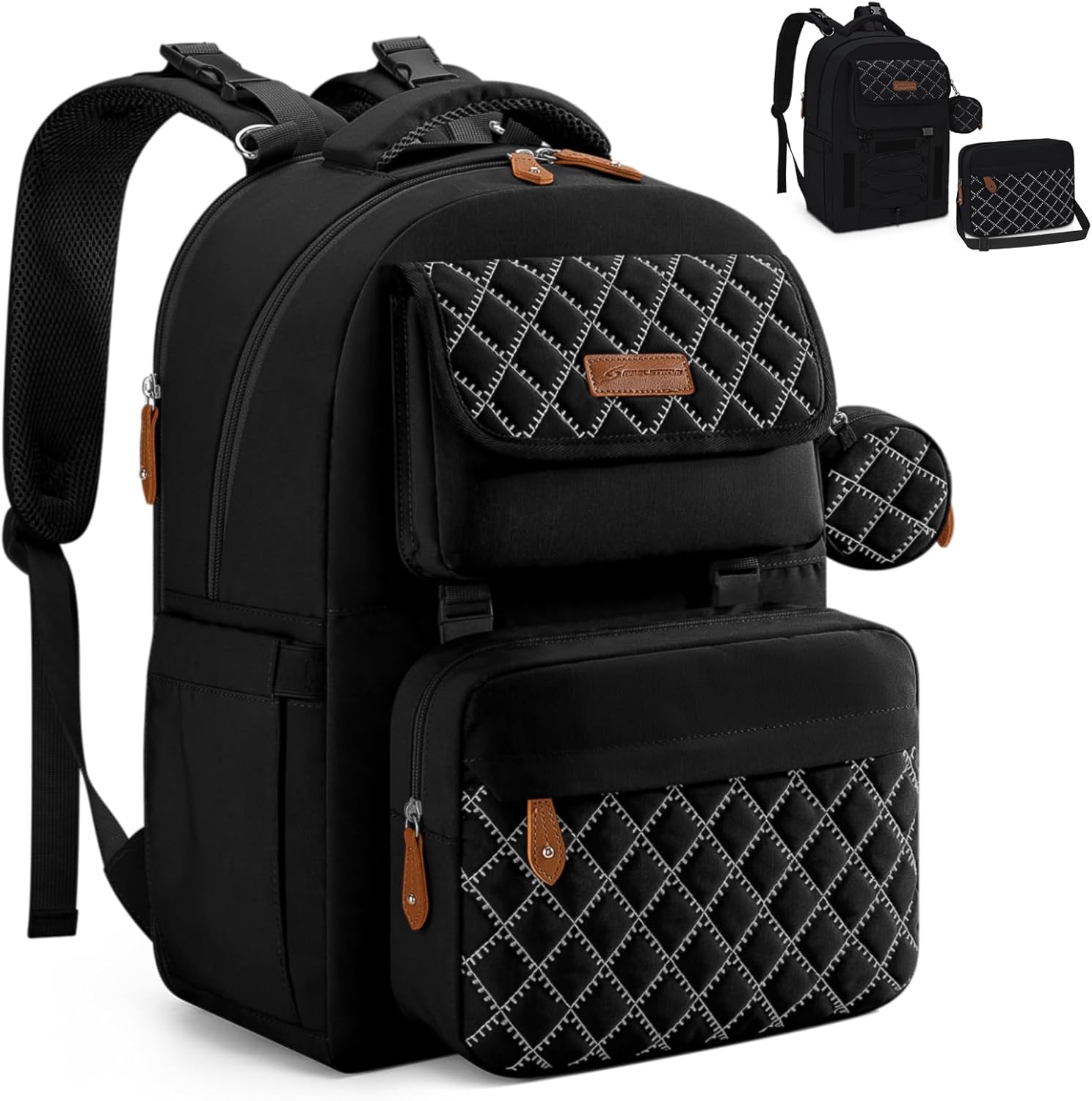 Maelstrom Diaper Bag Backpack for Twins - Stylish and Expandable