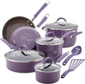 Rachael Ray Cucina Nonstick Cookware Set in Lavender Purple