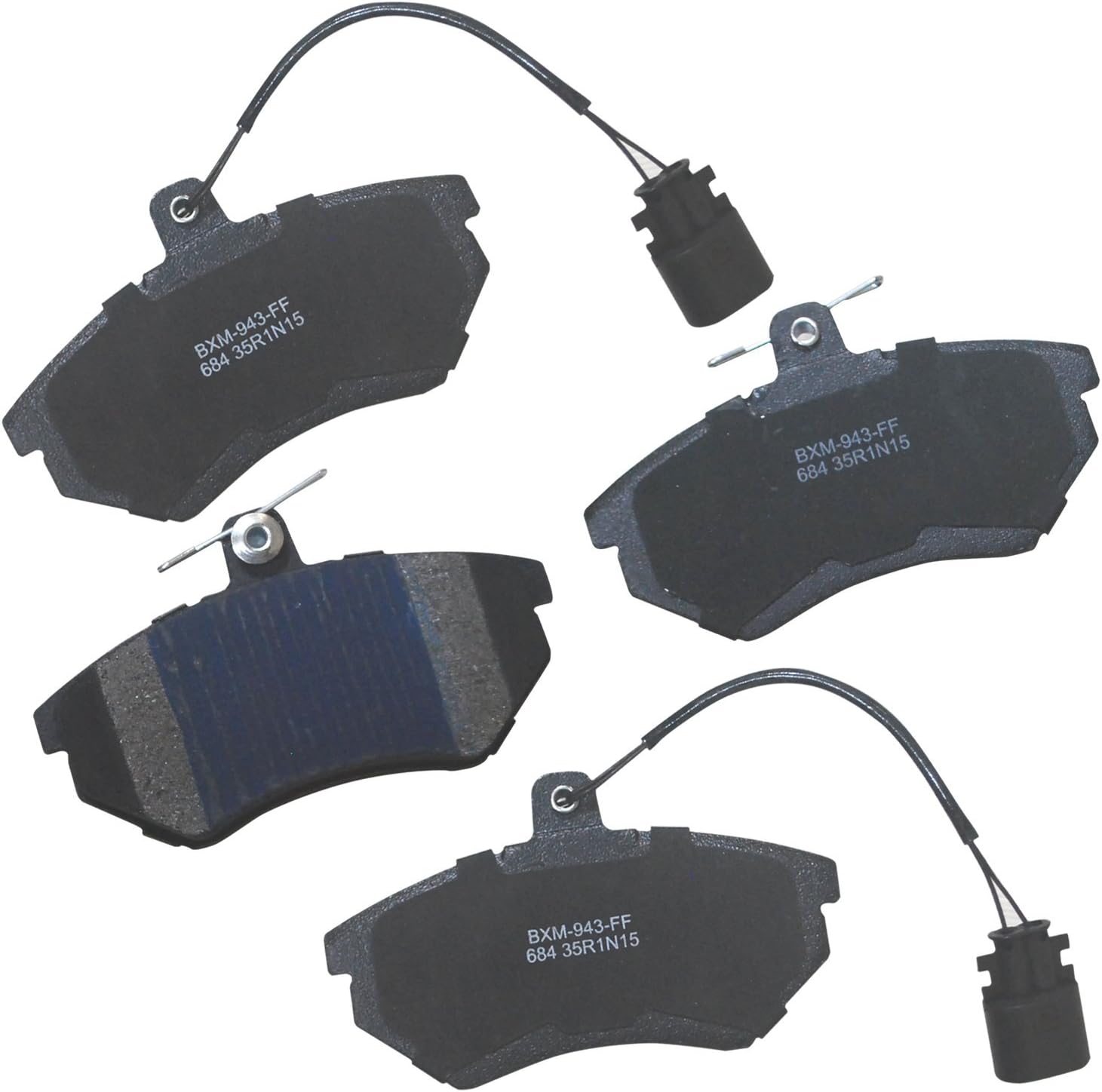 Bendix Premium SBM684 Semi-Metallic Brake Pads for VW Golf, Jetta