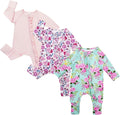 Charming Bow Baby Girl Footies for Newborns through 24 Months