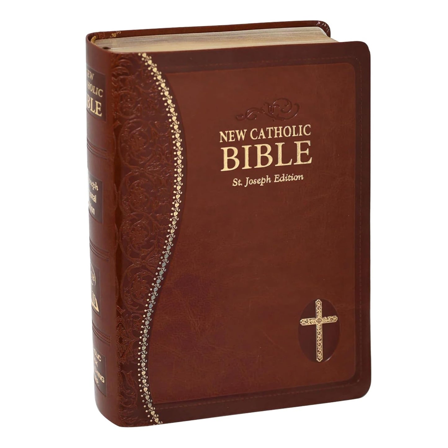 NCB New Catholic Bible Medium Size Brown Dura Lux Edition