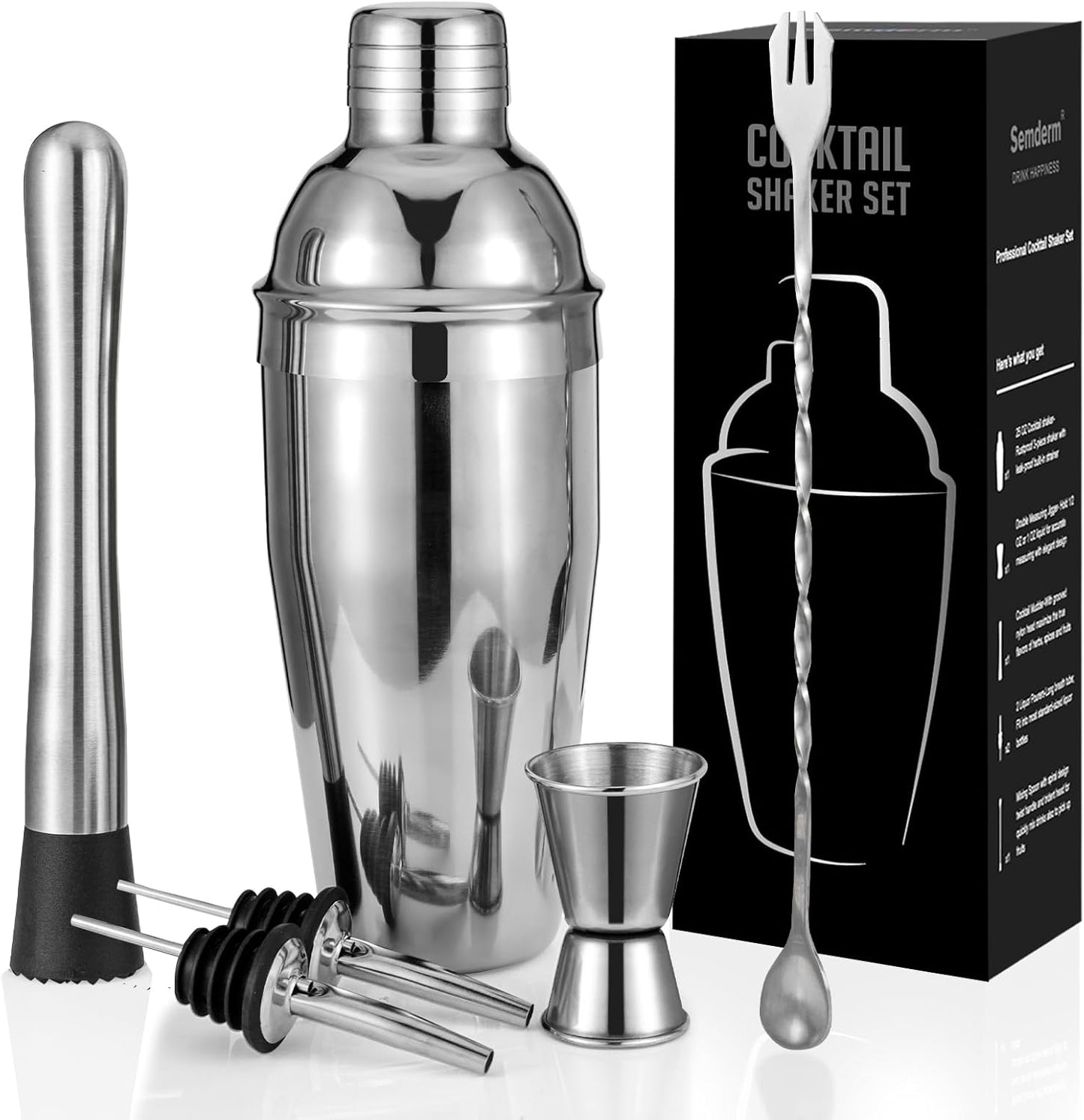 Professional Cocktail Shaker Set - Mix Like a Pro!