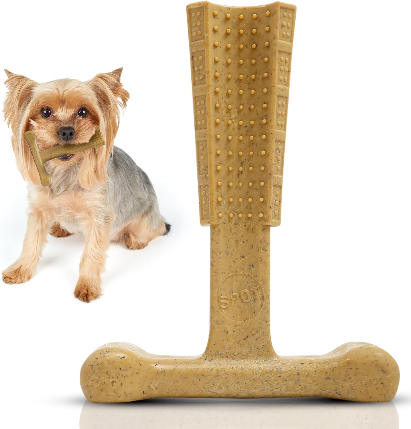 SPOT Bam-bones PLUS T Bone - Durable Chew for Aggressive Dogs