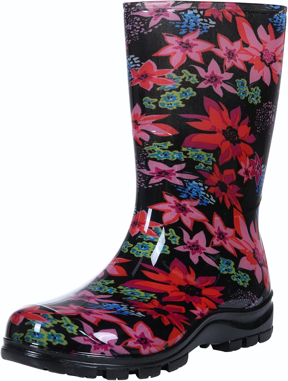 Asgard Women's Mid Calf Rain Boots for Stylish Outdoor Comfort