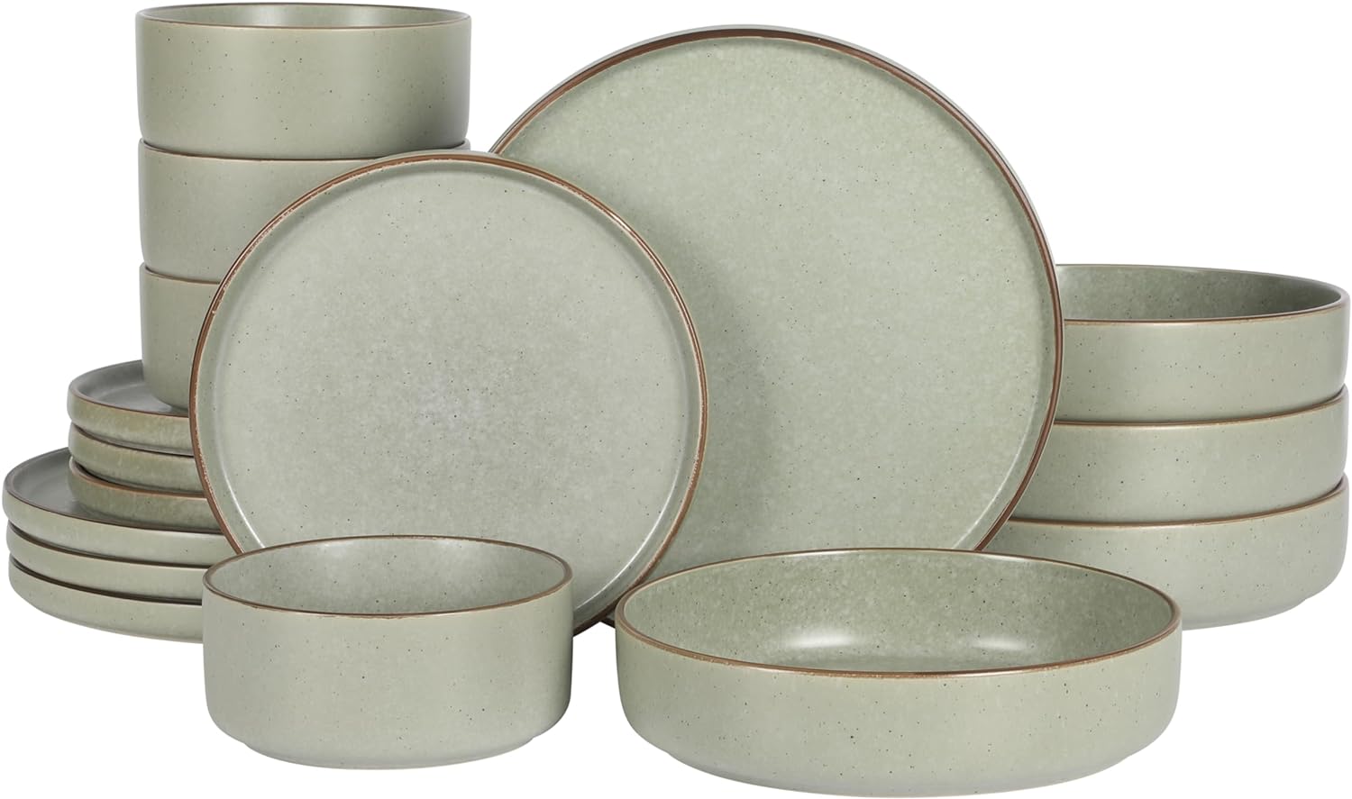 Gibson Elite Gelston Stoneware Dinnerware Set for Stylish Dining