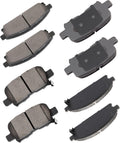 cci yu D855 D865 Front Rear Ceramic Brake Pads Kits for 2003-2006