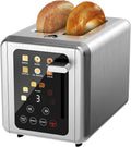 Touch screen Toaster 2 slice - Digital Timer, 6 Settings