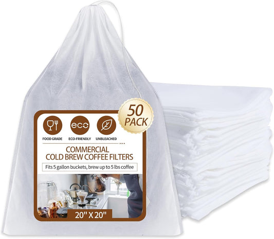 Ericair Cold Brew Coffee Filters - Brew Up to 5 LBS with Ease!
