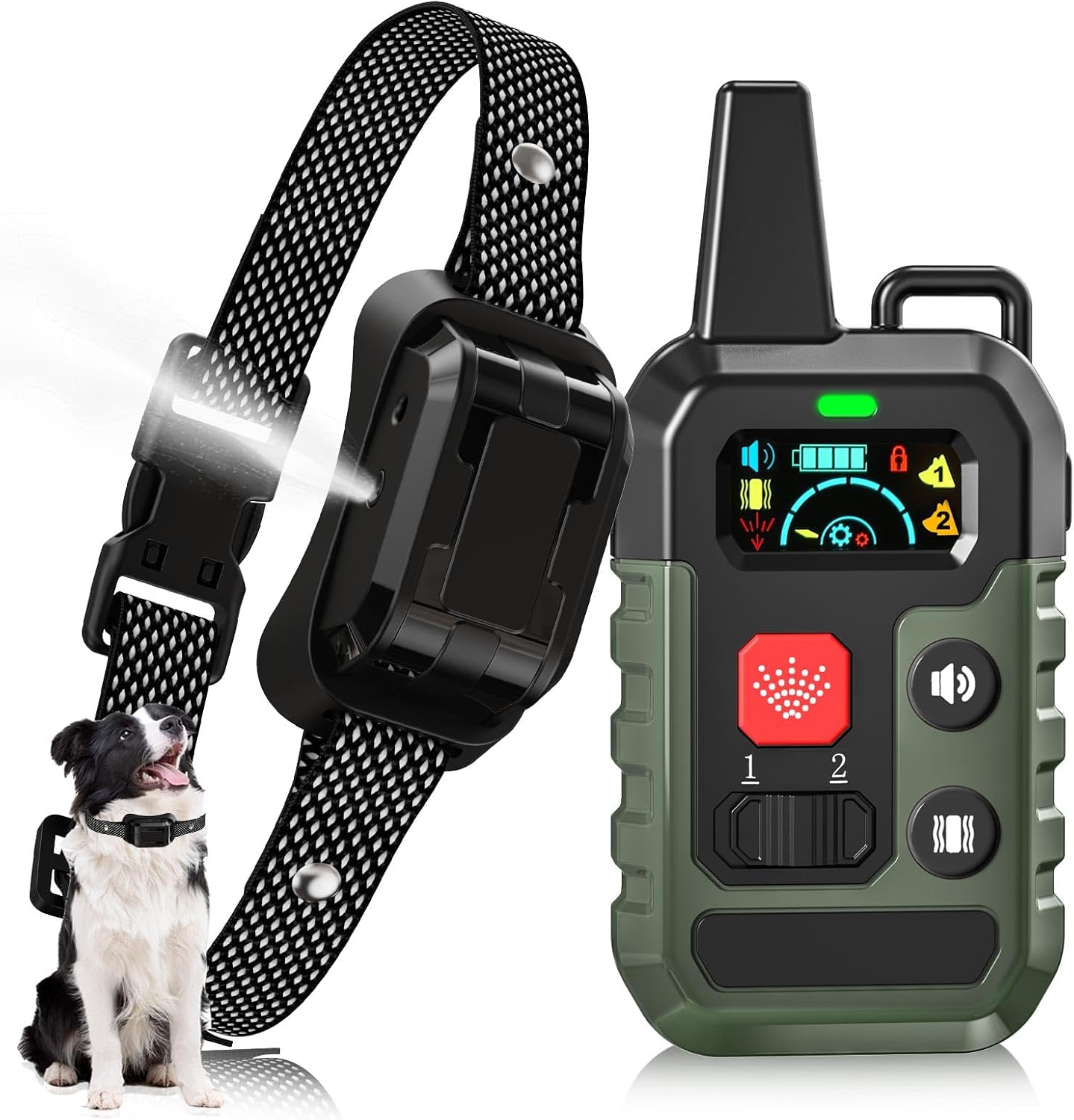 Citronella Training Collar for Dog with Adjustable Sensitivities