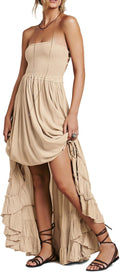 R.Vivimos Women's Backless Dresses Perfect for Summer Outings