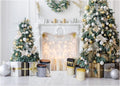 WOLADA Christmas Photo Backdrop 12x10ft - Easy Holiday Setup