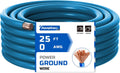 0 Gauge Wire 25 ft Blue Power Ground Cable - Heavy Duty Car Audio