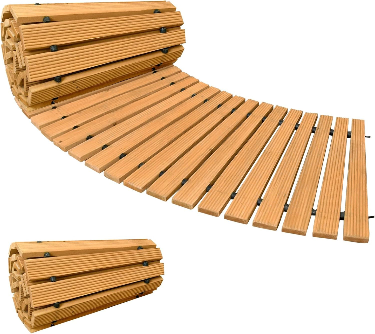 6FT Wooden Garden Pathway for Outdoor Events and Decoration