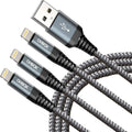 iPhone Charging Cable 6FT 3Pack - MFi Certified Fast Charging Cables