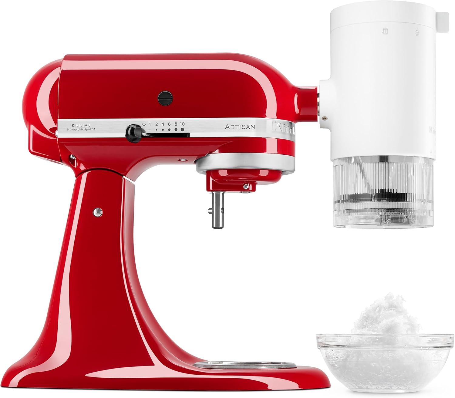 Create Delicious Shave Ice at Home - KitchenAid Attachment
